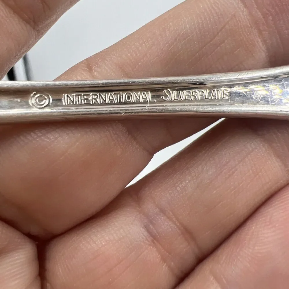 International Silver-plate Korea Salad Fork Royal Shell / Shell Tip Replacement